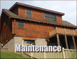  Townsville, North Carolina Log Home Maintenance